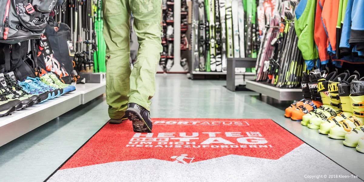 Individuelle Logomatte