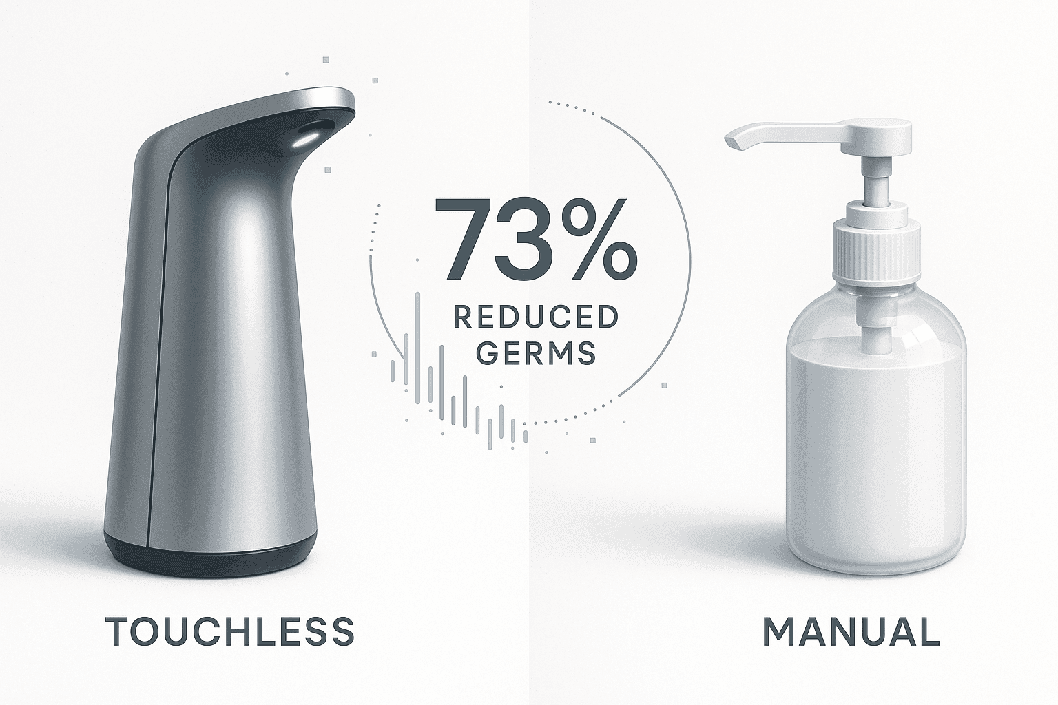 Berührungslose vs. manuelle Seifenspender: Der ultimative Vergleich für professionelle Hygienestandards